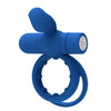PleasureMax Pointer Vibrating Cockring - Dual-Ring Designer with 10 Vibration Modes