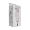 Foxy Tail- Light Up Faux Fur Butt Plug With Multicolored Light Pattern