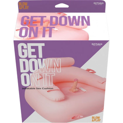 Get Down On It Inflatable Vibrating Dildo - Adult Naughty Store