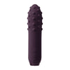 Je Joue Duet Lilac Multi-Surfaced Bullet Vibrator - Model DU-001 - For Women - Clitoral, Nipple, and Thigh Stimulation - Vibrant Lilac Color
