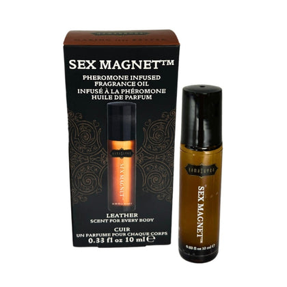 Sex Magnet Pheromone - Leather Roll On Fragrance Oil 10 ml