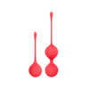 Sensual Pleasure™ KG88 Kegel Balls Set - Light Pink, Hypoallergenic Silicone, Ergonomic Design