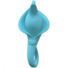 LoveLine - Lily - 10 Speed Clitoral Vibe - Sealed Silicone - Rechargeable - Submersible - Blue