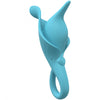 LoveLine - Lily - 10 Speed Clitoral Vibe - Sealed Silicone - Rechargeable - Submersible - Blue