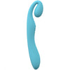 LoveLine - Obsession  - 10 Speed Dual Motor Vibe - Sealed Silicone - Rechargeable - Submersible - Blue