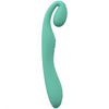 LoveLine - Obsession  - 10 Speed Dual Motor Vibe - Sealed Silicone - Rechargeable - Submersible - Green