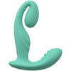 LoveLine - Bliss - 10 Speed Dual Motor Vibe - Sealed Silicone - Rechargeable - Submersible - Green