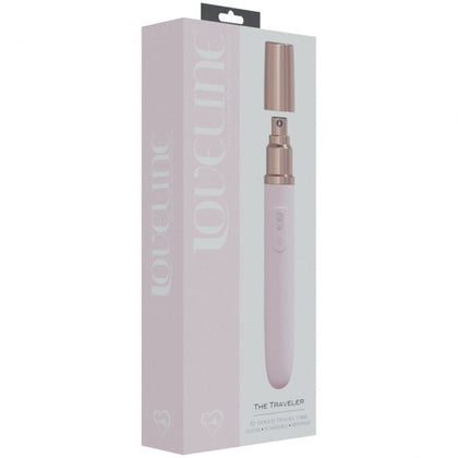 LoveLine - The Traveler - 10 Speed Travel Vibe - Silicone - Rechargeable - Waterproof - Pink