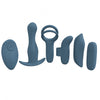 LoveLine - Supreme Weekend Kit - Silicone - Rechargeable - Waterproof - Blue/Grey