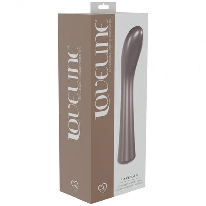 LoveLine - La Perla III - 10 Speed G-Spot Vibe - Silicone - Rechargeable - Waterproof - Pink