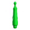 Dido Luminous 10-Speed ABS Bullet with Silicone Sleeve - Green Elegance