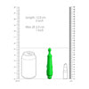 Dido Luminous 10-Speed ABS Bullet with Silicone Sleeve - Green Elegance