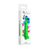 Dido Luminous 10-Speed ABS Bullet with Silicone Sleeve - Green Elegance