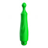 Dido Luminous 10-Speed ABS Bullet with Silicone Sleeve - Green Elegance