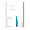 Dido Turquoise ABS Bullet with Silicone Sleeve - 10 Speeds for Ultimate Pleasure