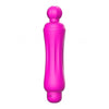 Demi - ABS Bullet With Silicone Sleeve - 10-Speeds - Fuchsia