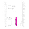Demi - ABS Bullet With Silicone Sleeve - 10-Speeds - Fuchsia