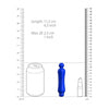 Demi - ABS Bullet With Silicone Sleeve - 10-Speeds - Royal Blue
