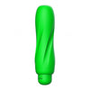 Ella - ABS Bullet With Silicone Sleeve - 10-Speeds - Green