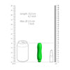 Ella - ABS Bullet With Silicone Sleeve - 10-Speeds - Green