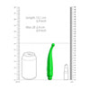 Lyra - ABS Bullet With Silicone Sleeve - 10-Speeds - Green