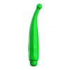 Lyra - ABS Bullet With Silicone Sleeve - 10-Speeds - Green