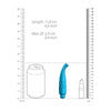 Zoe - ABS Bullet With Silicone Sleeve - 10-Speeds - Turqiose
