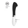 Aceso Rechargeable Vibrator - 10 Speeds, Silicone Pleasure Tool in Black