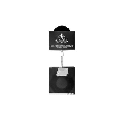 Beginners Furry Handcuffs Black