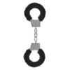 Beginners Furry Handcuffs Black