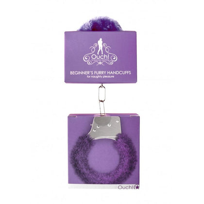 Beginners Handcuffs Furry Purple