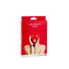 Subversion Mask - Red: Comfortable Open-Mouth Hood for Playful Exploration