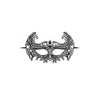 Empress Black Lace Mask - Adjustable Venetian Eye Mask for Sensual Elegance