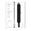 Luxury Spreader Bar - Black