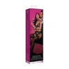 Pink Bondage Kit by Ouch - Luxurious Leather Collar, Furry Cuffs & More