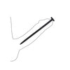 Silicone Screw Plug Set Urethral Sounding Black 89 g OU433BLK