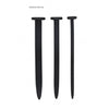 Silicone Screw Plug Set Urethral Sounding Black 89 g OU433BLK