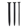 Silicone Screw Plug Set Urethral Sounding Black 89 g OU433BLK