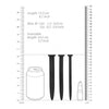 Black Beauty Urethral Stimulation Nail Plug Set - Adult Naughty Store