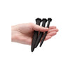 Black Beauty Urethral Stimulation Nail Plug Set - Adult Naughty Store