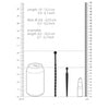 Silicone Beginners Plug Set Black 34 g