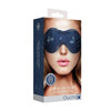 Roughend Denim Eye Mask - Luxurious Blindfold for Seductive Exploration & Comfort