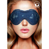 Roughend Denim Eye Mask - Luxurious Blindfold for Seductive Exploration & Comfort