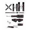 Tattoo Style Bondage Kit - Old School Tattoo Style - Black
