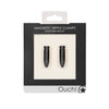 Magnetic Nipple Clamps - Diamond Bullet - Black