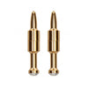Luxurious Gold Magnetic Nipple Clamps with Diamond Pin – Adjustable Pleasure & Design