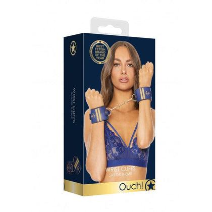 Wrist Cuffs - Sailor Theme - Blue