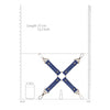 Hogtie Connector - Sailor Theme - Blue