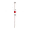 Nurse-Inspired Silicone Heart Gag with Adjustable Strap - Luxurious Pleasure