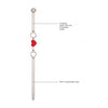 Nurse-Inspired Silicone Heart Gag with Adjustable Strap - Luxurious Pleasure